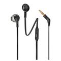 Căști intraauriculare cu fir JBL Tune 205 - 3.5mm - Negru