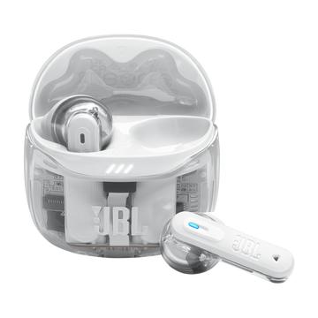 JBL Tune Flex 2 Ghost Edition Căști True Wireless - alb