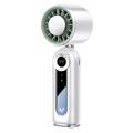 Ventilator portabil JF163 3-în-1 cu 199 de trepte de viteză - 4000mAh - Alb