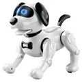 Câine Robot Inteligent JJRC R19 cu Telecomandă pentru Copii - Alb / Negru