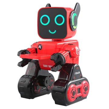 Robot Inteligent JJRC R4 RC Cady Wile cu Voce și Telecomandă - Roșu