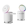 JJT-C52 Încărcător wireless magnetic Qi2 3 în 1 cu difuzor și RGB - 15W - Alb