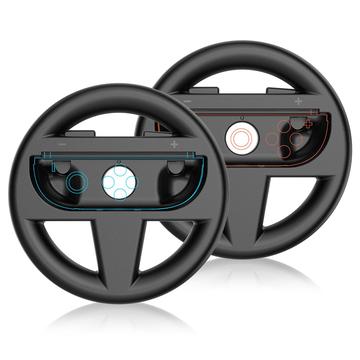 JYS-NS2261 Roată de curse Duo pentru controlere Joy-Con Nintendo Switch 2 - negru