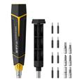 Jakemy JM-8197 Set de șurubelnițe manuale de precizie 16 în 1 - Negru