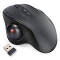 Mouse wireless ergonomic cu trackball Jomaa JOM255 - Negru
