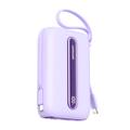 Joyroom JR-L012 Plus 20000mAh Power Bank w. USB-C, cabluri Lightning - 22.5W - Violet