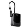 Baterie externă Joyroom JR-PC1 de 10000mAh cu cabluri USB-C și Lightning integrate - Negru