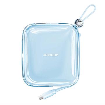 Joyroom Jelly JR-L004 USB-C Power Bank 10000mAh - USB-C, porturi USB-A - albastru