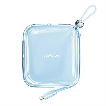 Joyroom Jelly Jelly JR-L005 Lightning Power Bank 10000mAh - USB-C, porturi USB-A - albastru