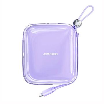 Joyroom Jelly Jelly JR-L005 Lightning Power Bank 10000mAh - USB-C, porturi USB-A - Violet