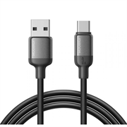 Cablu Joyroom S-A62 Lively USB-A/USB-C - 3A, 480Mbps - 1.2m - Negru