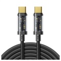 Cablu USB-C Împletit Joyroom S-CC100A20 - 100W, 2m - Negru