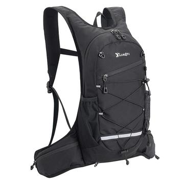 Rucsac sport Junletu cu suporturi pentru sticle - 46x20cm - Negru