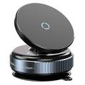 K009 Suport magnetic compact pentru telefon auto pentru tablou de bord și parbriz - negru