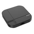 K712 AI Box wireless pentru CarPlay/Android Auto – 4+32GB, Bluetooth 5.3, WiFi dual-band – Negru