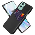 Husă cu Slot de Card OnePlus 9 - KSQ - Negru