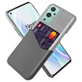 Husă cu Slot de Card OnePlus 9 - KSQ - Gri