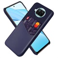 Husă Cu Slot De Card Xiaomi Mi 10T Lite 5G - KSQ - Albastru