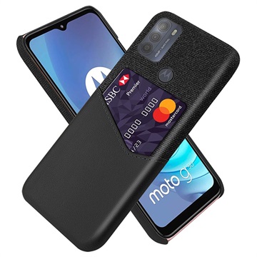 Husă cu Buzunar Card Motorola Moto G50 - KSQ - Negru