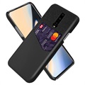 Husă Cu Slot Card OnePlus 7 Pro - KSQ - Negru