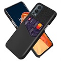 Husă cu Buzunar Card OnePlus Nord 2 5G - KSQ - Negru