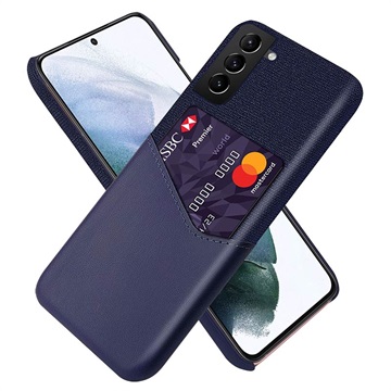 Husă cu Buzunar Card Samsung Galaxy S22 5G - KSQ - Albastru