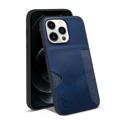 Husă cu Buzunar Card iPhone 14 Pro Max - KSQ Style-D - Albastru