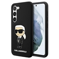 Husă Silicon Samsung Galaxy S23 5G - Karl Lagerfeld Ikonik - Negru