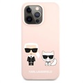 Husă Silicon iPhone 13 Pro Max - Karl Lagerfeld Karl & Choupette