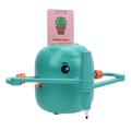 Mașină de desenat Kids Art Learning Robot cu 100 de cărți de activități - verde