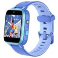 Ceas Smartwatch Impermeabil pentru Copii Y90 Pro cu Cameră Duală - Albastru