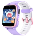 Ceas Smartwatch Impermeabil pentru Copii Y90 Pro cu Cameră Duală (Ambalaj Deschis - Excelent) - Violet