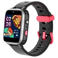 Ceas Smartwatch Impermeabil pentru Copii Y90 Pro cu Cameră Duală - Negru