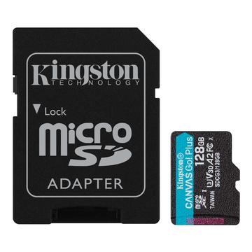 Kingston Canvas Go! Plus microSDXC Card de memorie cu adaptor SDCG3/128GB - 128GB