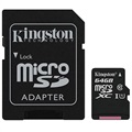 Card Memorie MicroSDXC Kingston Canvas Select SDCS/64GB - 64GB