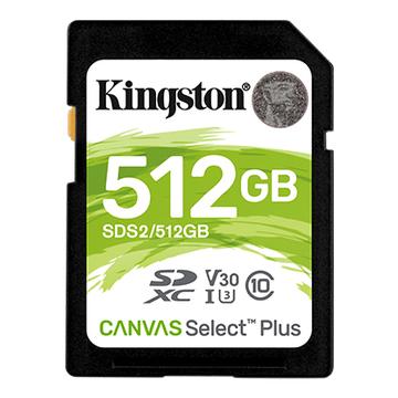 Card de memorie Kingston Canvas Select Plus SDXC SDS2 - 512GB