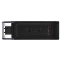 Memorie USB Type-C Kingston DataTraveler 70 - 64GB
