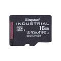 Card de memorie Kingston Industrial microSD UHS-I U3 SDCIT2/16GBSP - 16GB