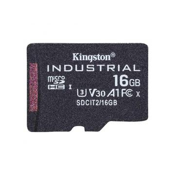 Card de memorie Kingston Industrial microSD UHS-I U3 SDCIT2/16GBSP - 16GB