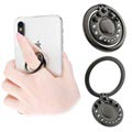 Suport inel pentru smartphone Kingxbar Swarovski cu rotație de 360°