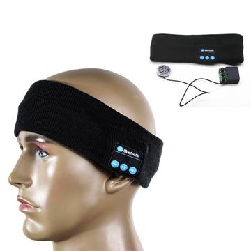 Bentiță Bluetooth tricotată pentru sport, apeluri hands-free