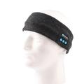 Bentiță Bluetooth tricotată pentru sport, apeluri hands-free - Gri închis