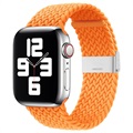 Curea Tricotată Apple Watch Series Ultra 2/Ultra/9/8/SE (2022)/7/SE/6/5/4/3/2/1 - 49mm/45mm/44mm/42mm - Portocaliu