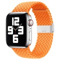 Curea Tricotată Apple Watch Series Ultra 2/Ultra/10/9/8/SE (2022)/7/SE/6/5/4/3/2/1 - 49mm/46mm/45mm/44mm/42mm - Portocaliu