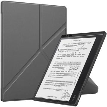 Husă Folio Kobo Elipsa 2E - Origami Stand - Gri