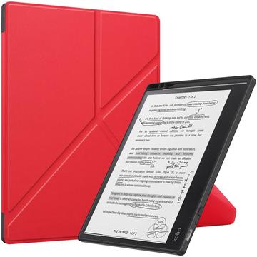 Husă Folio Kobo Elipsa 2E - Origami Stand - Roșu