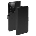 Husă Portofel Samsung Galaxy S21 Ultra 5G - Krusell Essentials - Negru