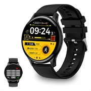 Ksix Core AMOLED Smartwatch cu moduri sport/sănătate - negru