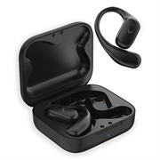 Căști fără fir Ksix Cosmos Open Ear cu control tactil (Ambalaj Deschis - Excelent) - negru