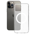 Husă Hibrid iPhone 14 Pro - Ksix Flex MagCharge - Transparent